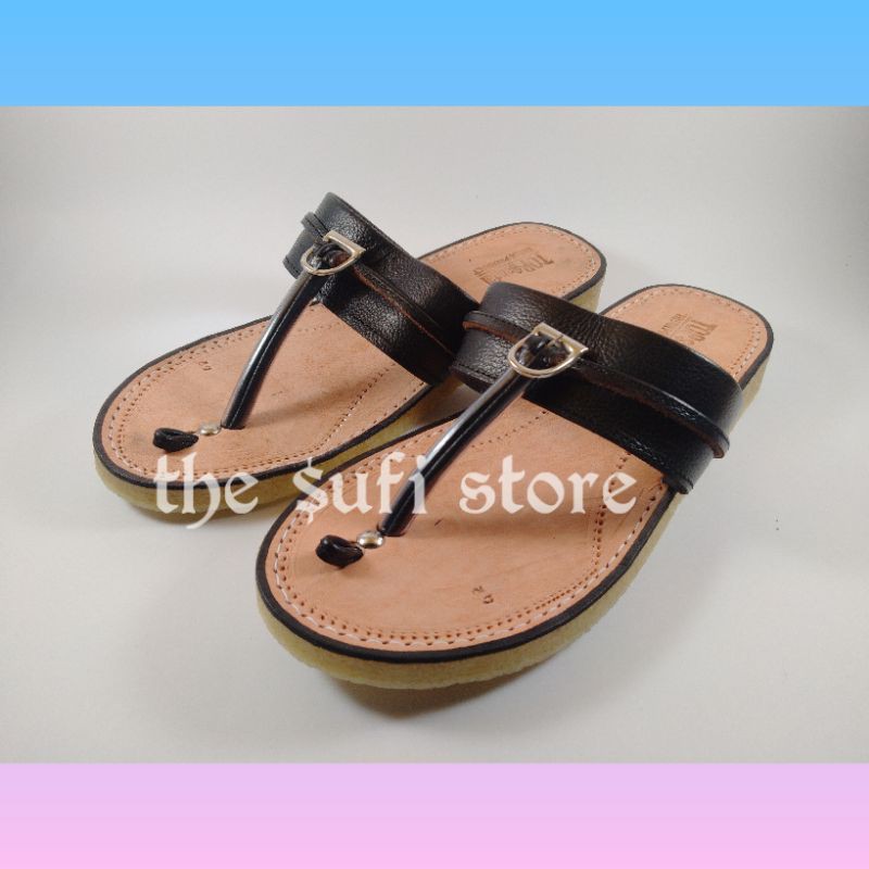 Sandal Kulit Tarumpah Pria Jajaka