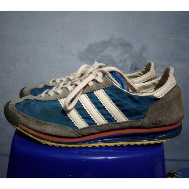 Sepatu Adidas SL72 Second Original Blue Vintage