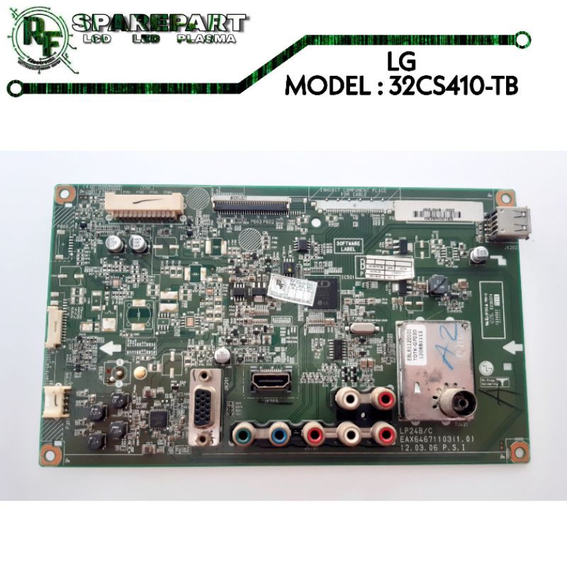 MB TV LCD LG 32CS410-TB Mainboard tv lcd lg 32cs410 tb