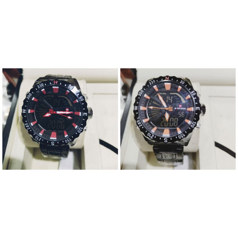 JAM TANGAN PRIA NAVIFORCE 9136/ NAVIFORCE 9136 RANTAI ORIGINAL