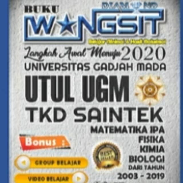 BUKU UTUL UGM TKD SAINTEK DIAMOND BUKU WANGSIT