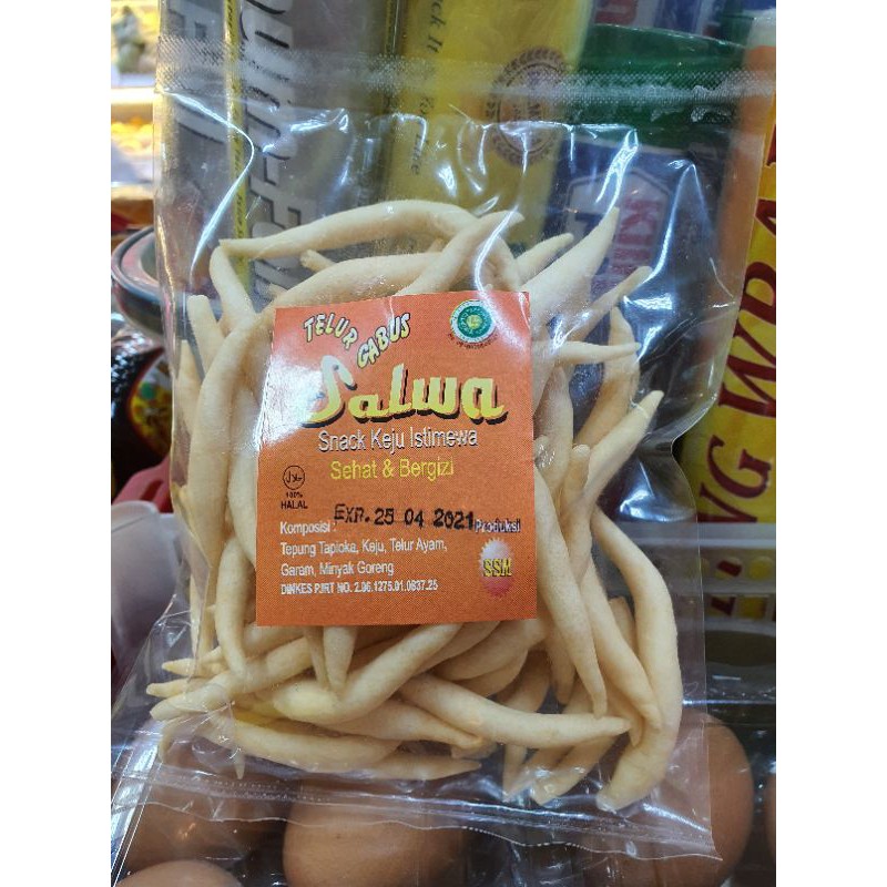 

Snack Telur Gabus Salwa