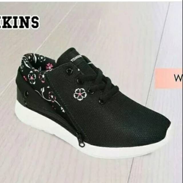 Sepatu Anak Tomkins Wrinkle hitam original ukuran 34