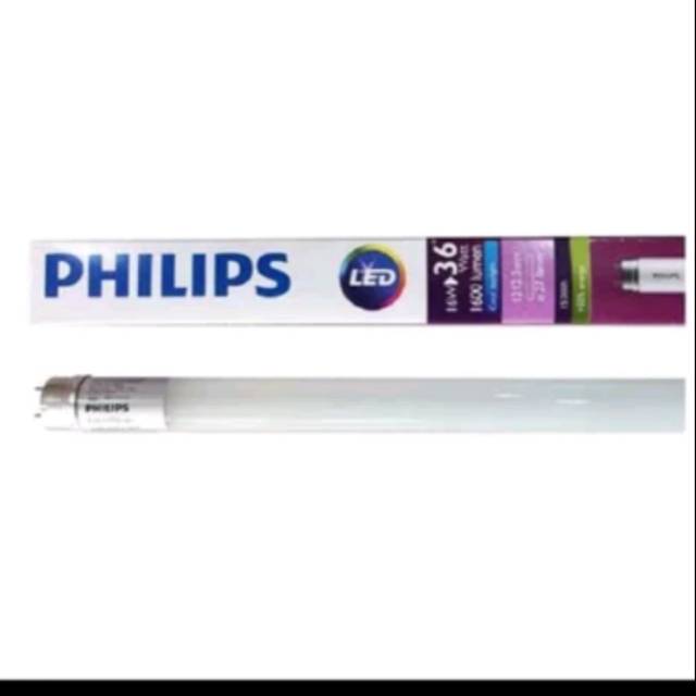 Lampu tl neon led philips ecofit 16w 16 watt panjang 120mm 120cm lampu tl led ecofit philips