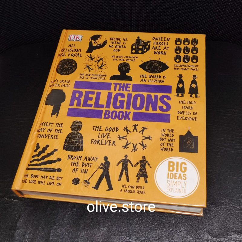 Jual The Religions Book DK Original - Big Ideas Simply Explained - buku ...