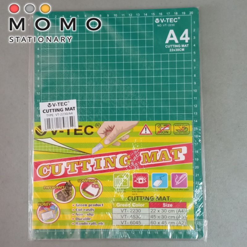 

cutting mat/ alas potong v-tec A4