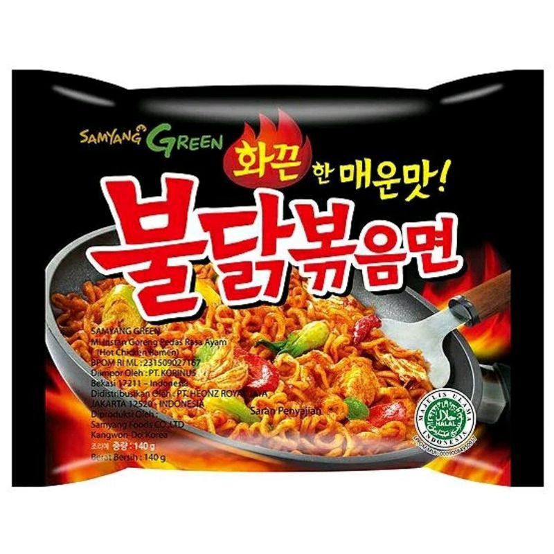 

Samyang mie goreng pedas ayam 140gr
