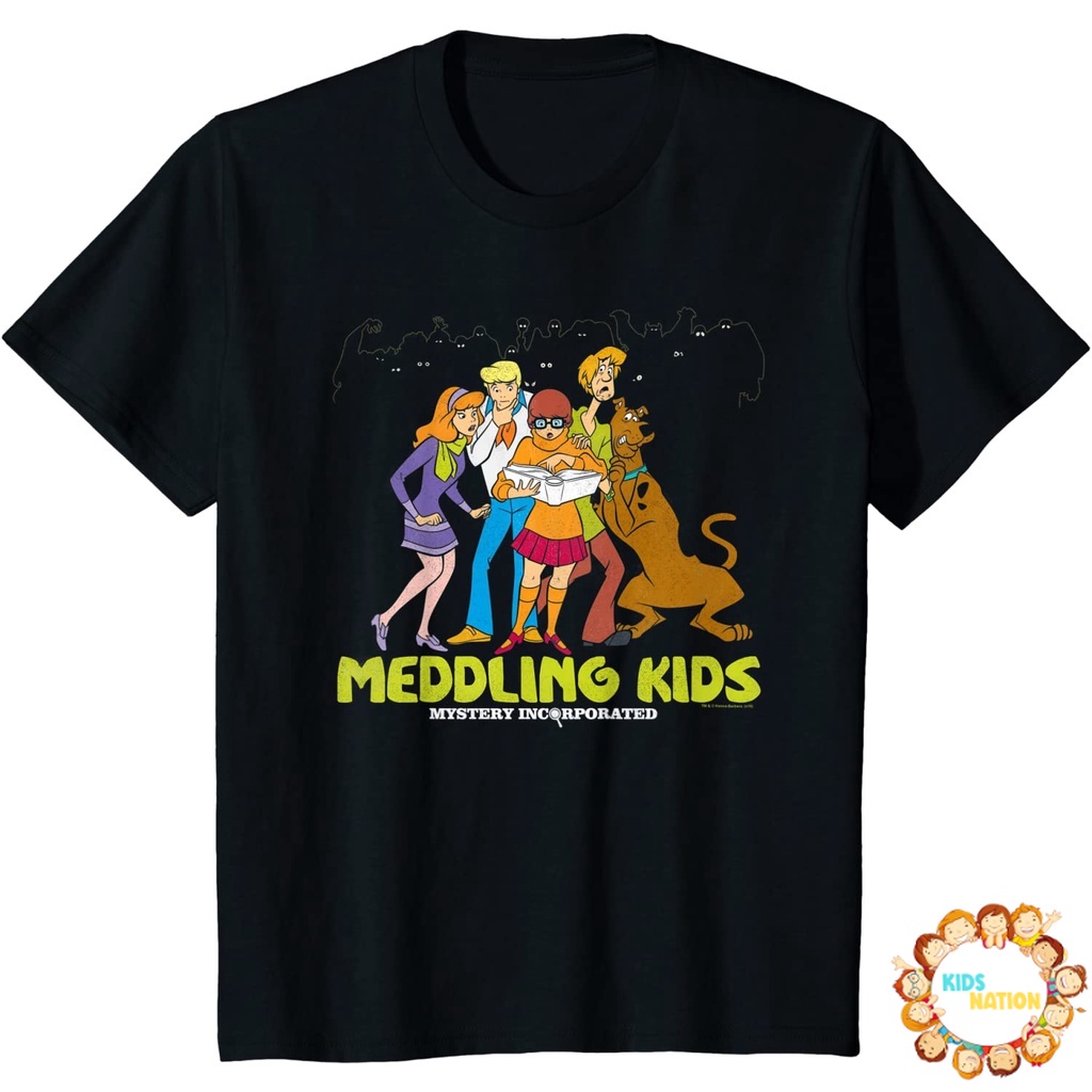 Baju anak Scooby-Doo Meddling Kids T-Shirt baju anak murah Fashion Bayi Fashion Boy Fashion Tshirt K