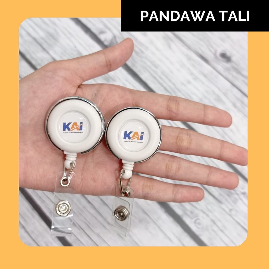 

Yoyo Instansi KAI/Yoyo Id Card/Yoyo Nametag - Putih