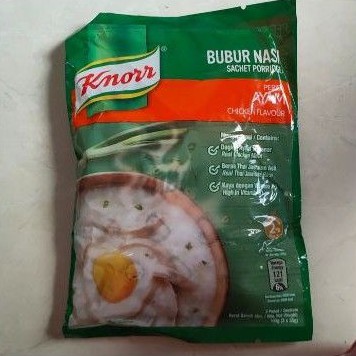 

knorr bubur ayam instan Chicken porridge instant 3 sachet