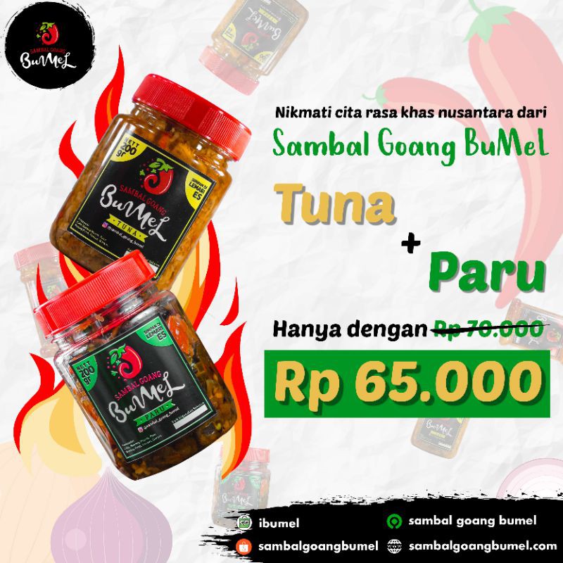 

Bundling (Sambal Tuna + Sambal Paru)