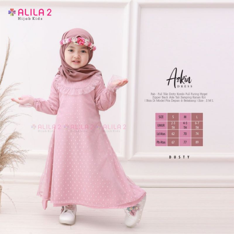Gamis Anak Azkia Dress Kids