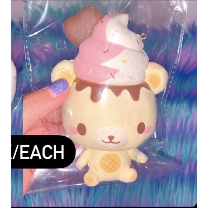 yummiibear mascot original by creamicandy rare squishy