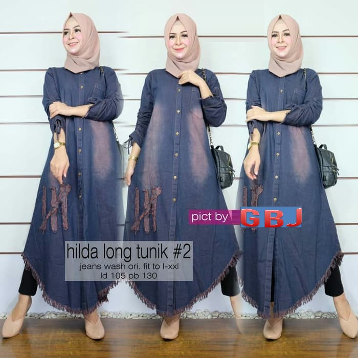 HILDA LONG TUNIK / VINI TUNIK / MOANA TUNIK /  BR