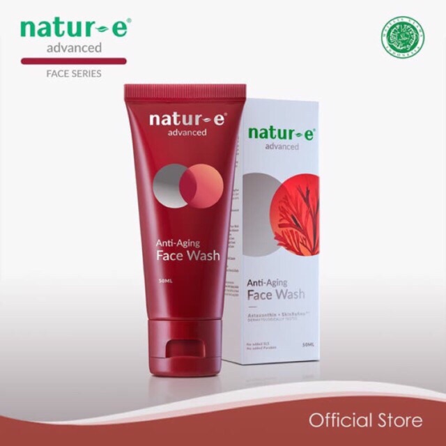 Natur E Advanced Anti Aging Face Wash 50ml