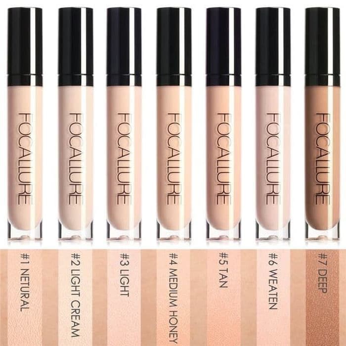 FOCALLURE Full Coverage Concealer Liquid BPOM FA-52 FA52 FA 52