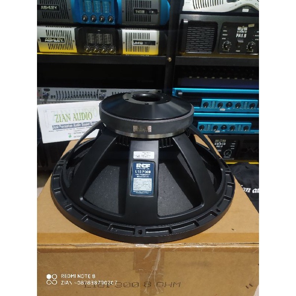 Speaker RCF L18P300 kwalitas bagus grade A