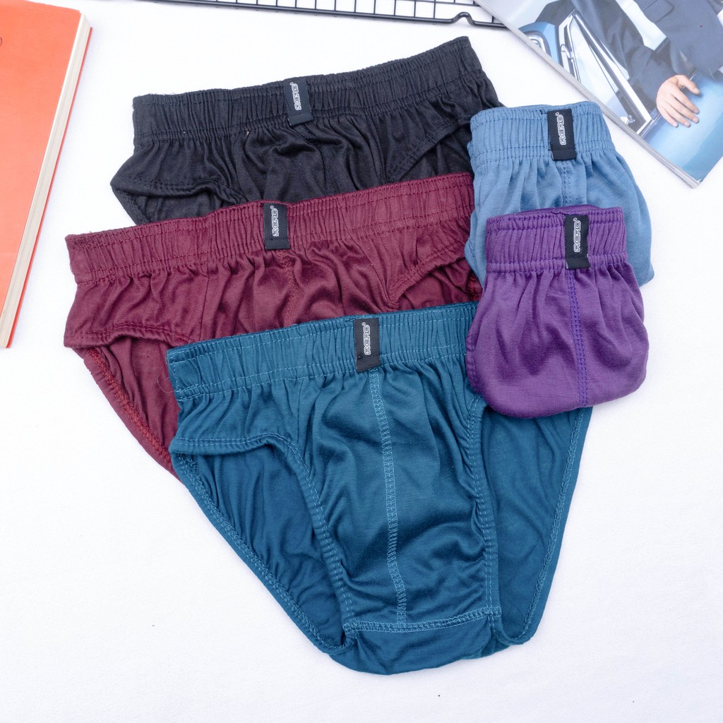 BEE - Celana Dalam Import | Cd Undies Pria Cd Laki Kualitas Import Plastik Karet 1/4 Inci AERO 114