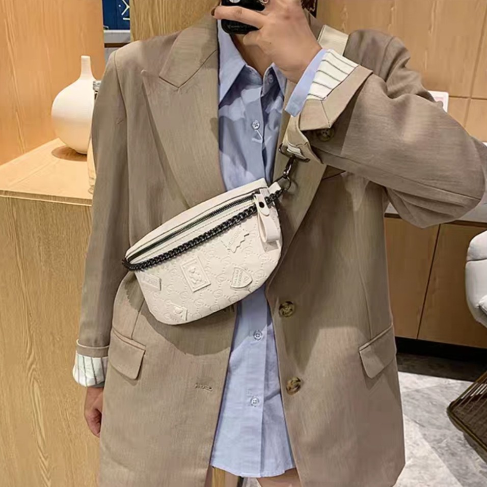LT 1293 RISCE TAS WAISTBAG IMPORT WANITA CEWEK PEREMPUAN JAKARTA BATAM 24 X 7 X 16 CR 7432