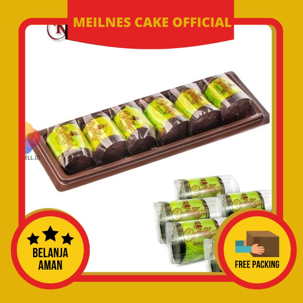 

Meilnes - Kartika Sari - Cake Banana Roll - Oleh Oleh Kue Bandung