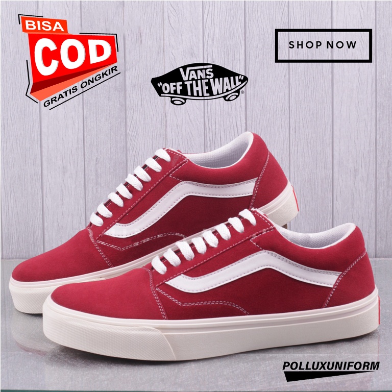 Vans Oldskool Premium Sepatu Vans Hitam Putih Sneakers Old Skool Pria Wanita