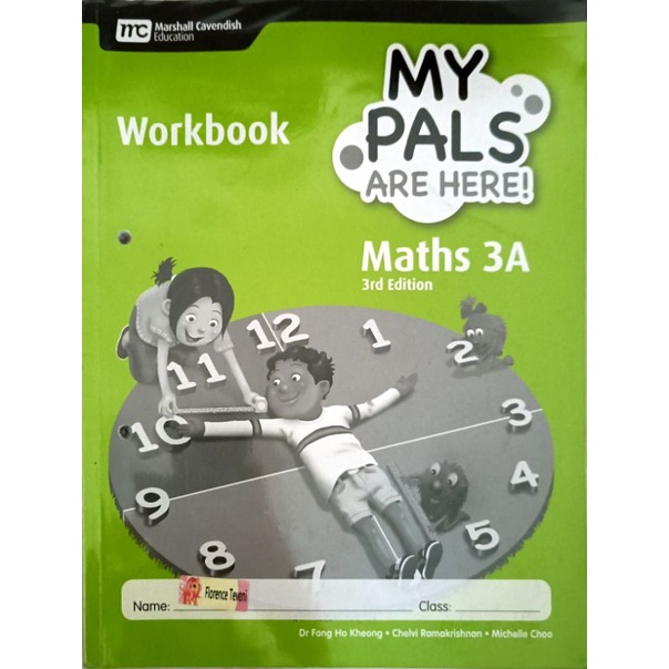 

My Pals Are Here! Maths 3A and 3B workbook, pupil's book and homework (bekas)