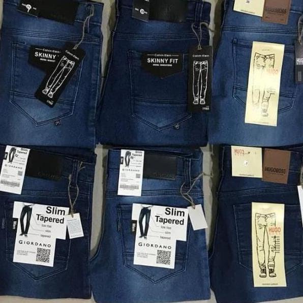 

SALE Celana Jeans Panjang Strech Melar Pria Bahan Denim Jean Sakuratex