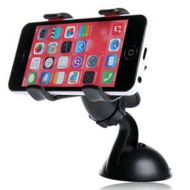 Car Holder 4 cakar universal suction cup lazypod mount hp GPS mobil