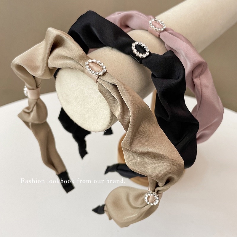 Bando-127/Bendo FASHION/Premium Bandana Simpul Twist Elastis Ala Korea Untuk Wanitaopo