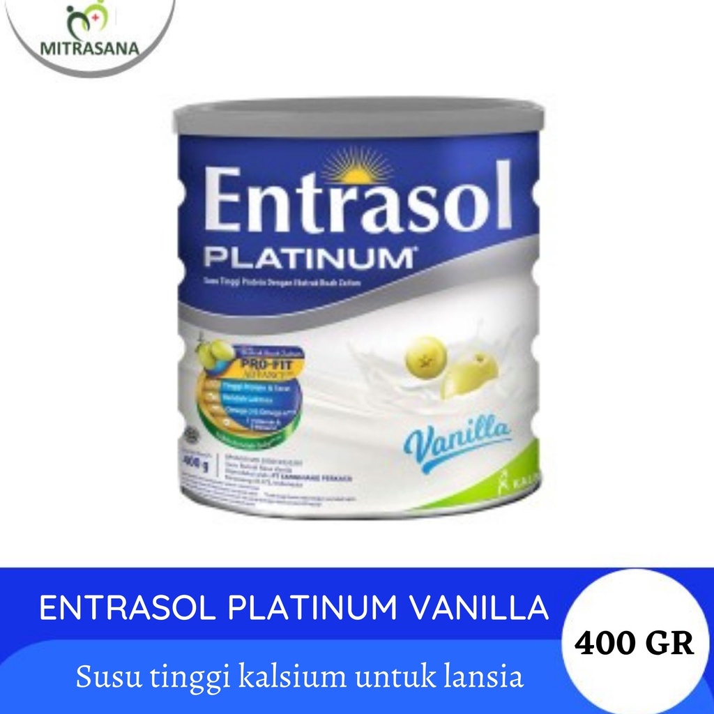 

ENTRASOL PLATINUM VANILLA 400 GRAM