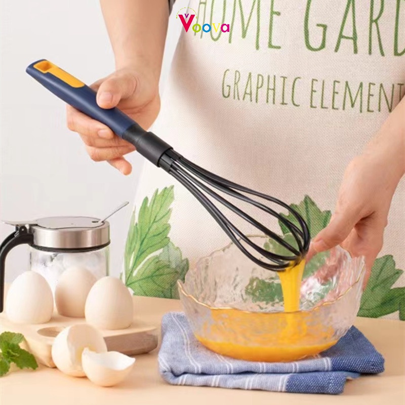 VOOVA  Food Grade Silicone Dapur Non-Stick Pan Peralatan Memasak Rumah Tangga Tahan Suhu Tinggi PEFE/PFOA/BPA Gratis-2