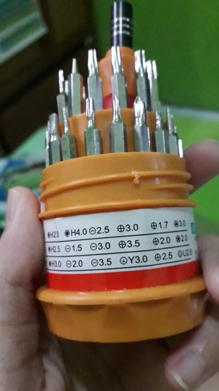 Obeng Impacter 31 In1/ Obeng Serbaguna Isi 31 Mata Murmer