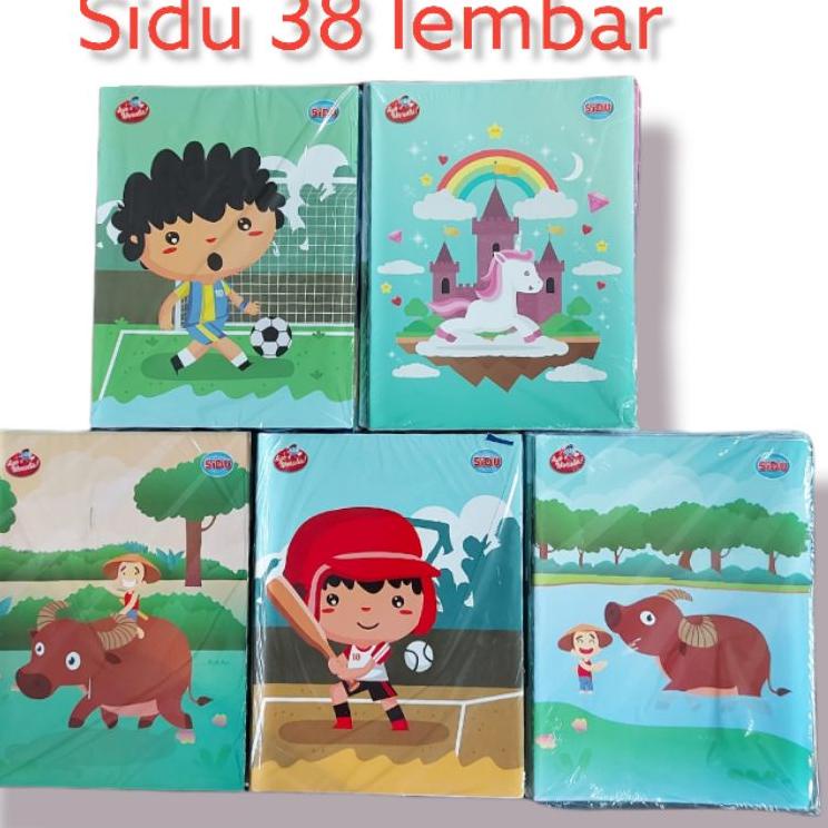 

Big Sale - Buku Tulis Sidu 38 Lembar 1pak isi 10 buku ,.