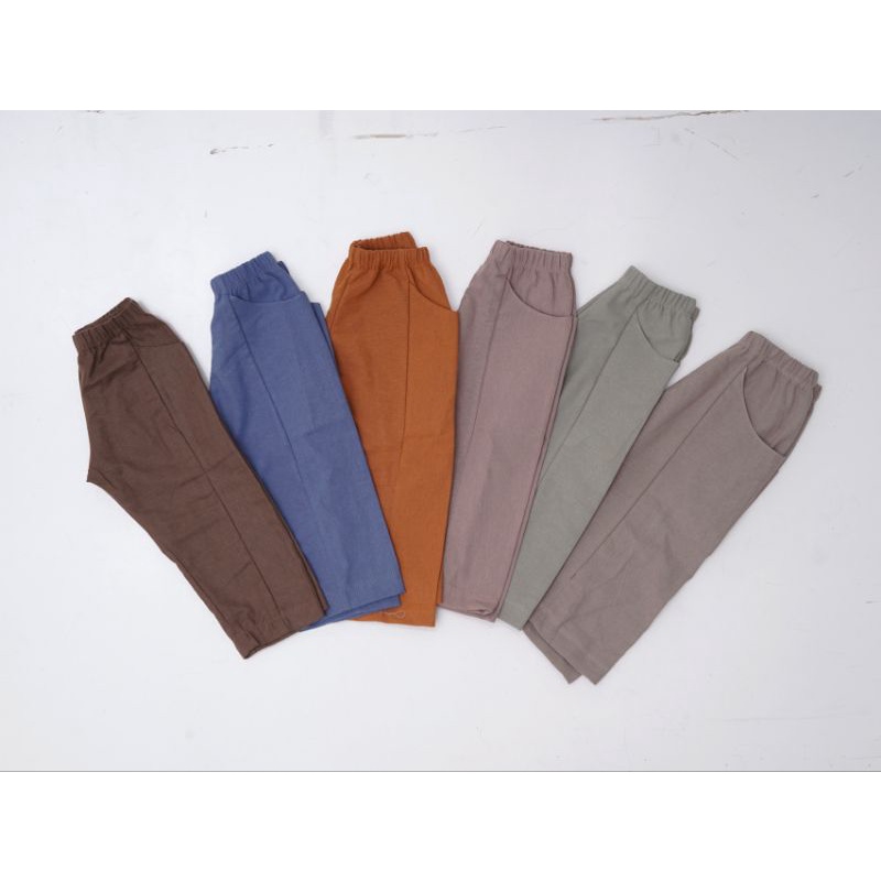 celotehlittlegoods - Fin Pants - Celana panjang linen anak