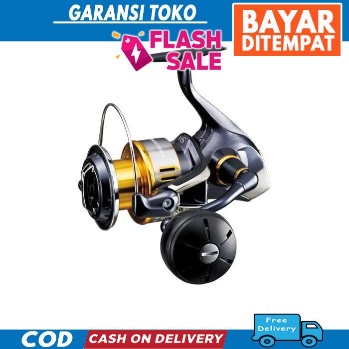 PROMO MURAH Reel Pancing Laut Shimano Spinning Original Twin Power SW 8000PG
