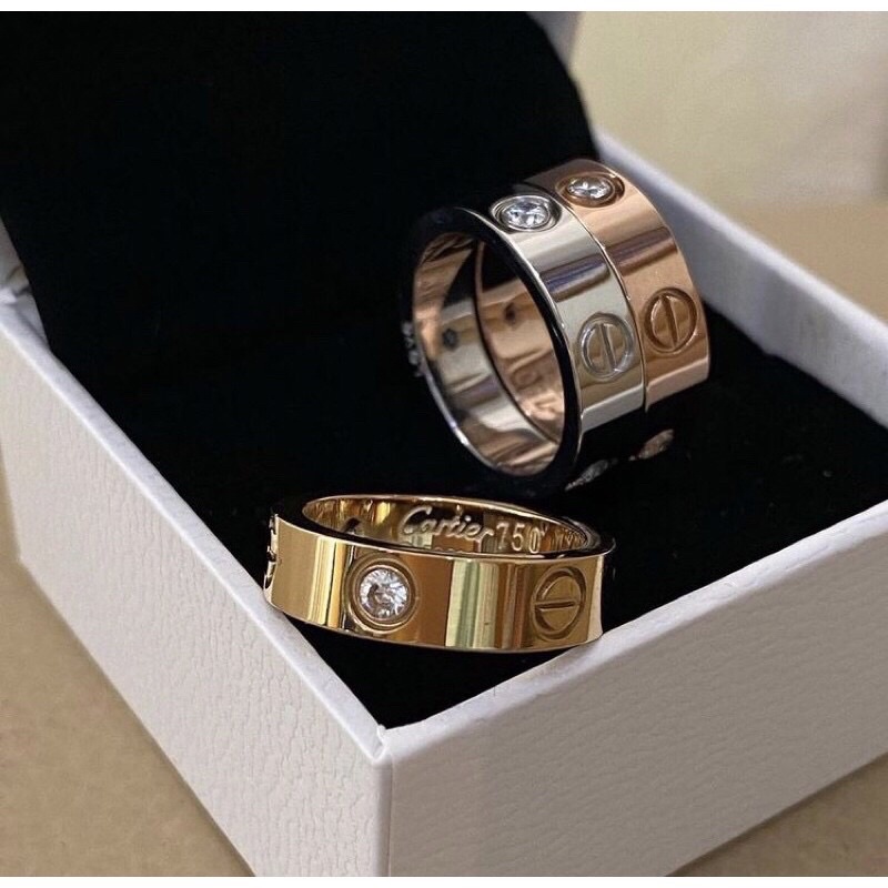 Cincin cartier titanium