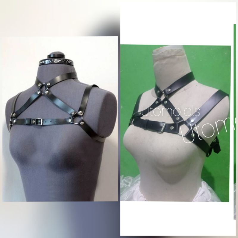 utomorumja Body Belt / Harness Fashion / Belt Punk Korea Style Grunge Gothic Preppy