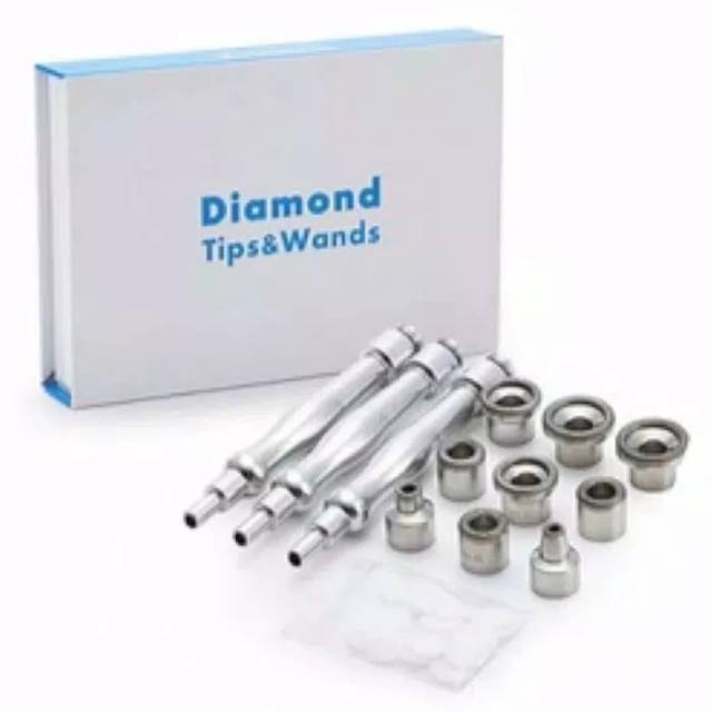 Sparepart diamond dermabrasion diamond tips wand dermabrasi diamond peeling mikrodermabrasi