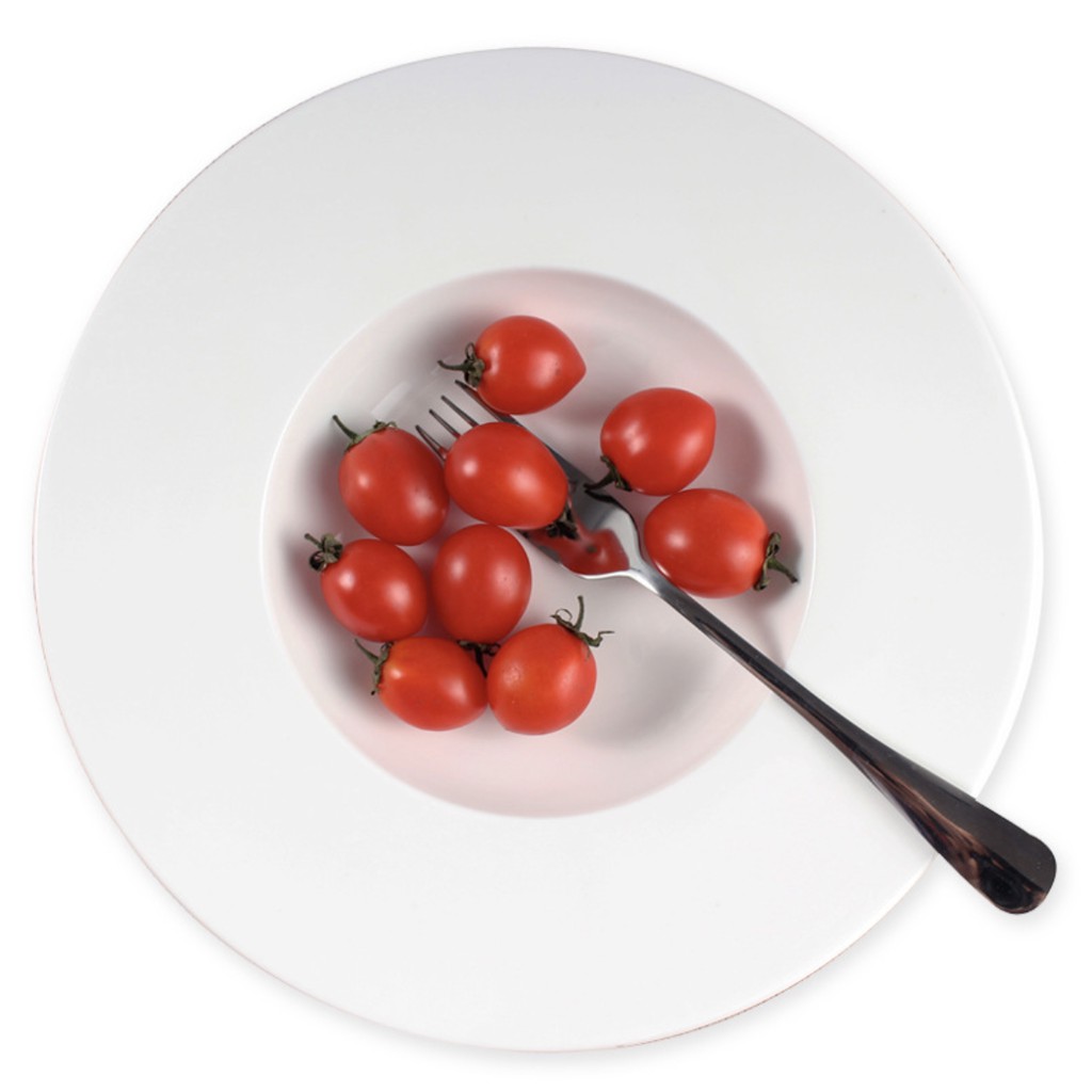 Italy deep dinner plate Ceramic soup plate Straw hat plate