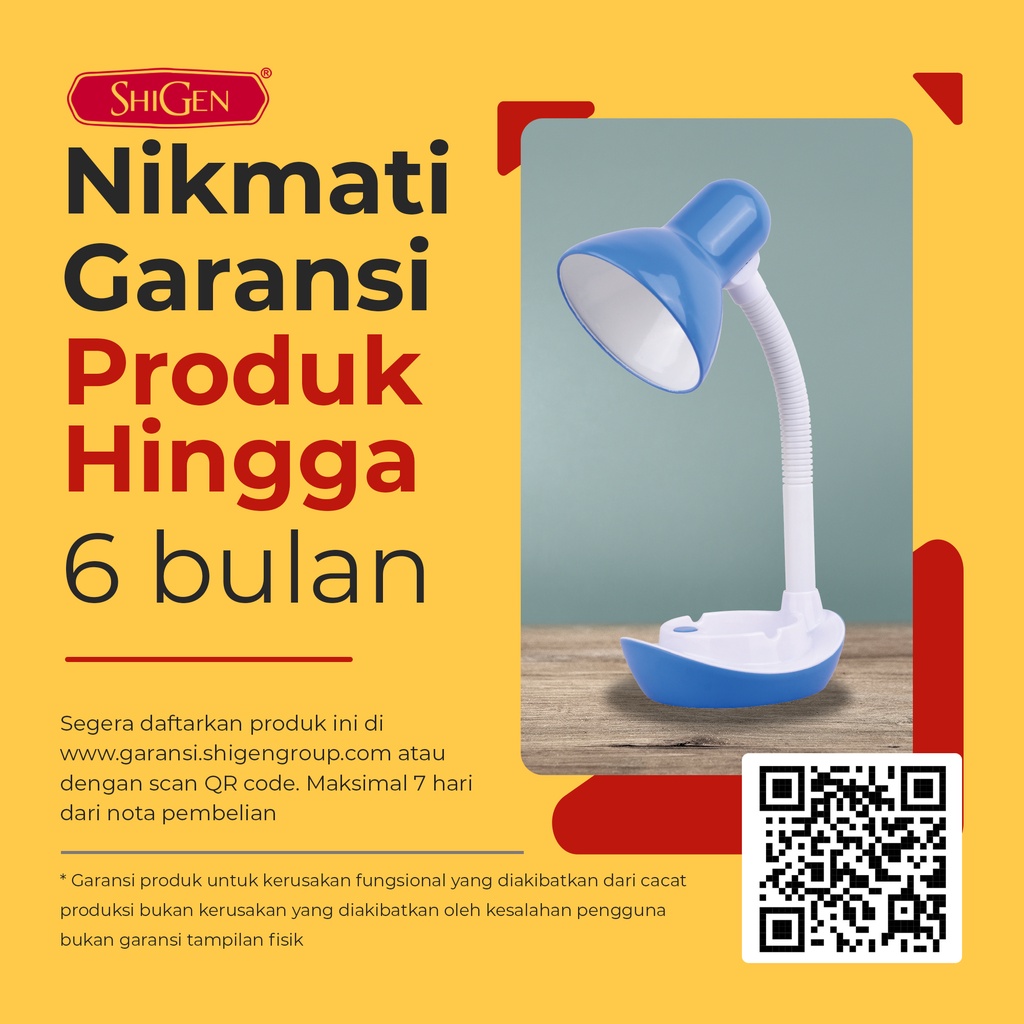 LAMPU BELAJAR / LAMPU KERJA / LAMPU BACA SHIGEN SG 319