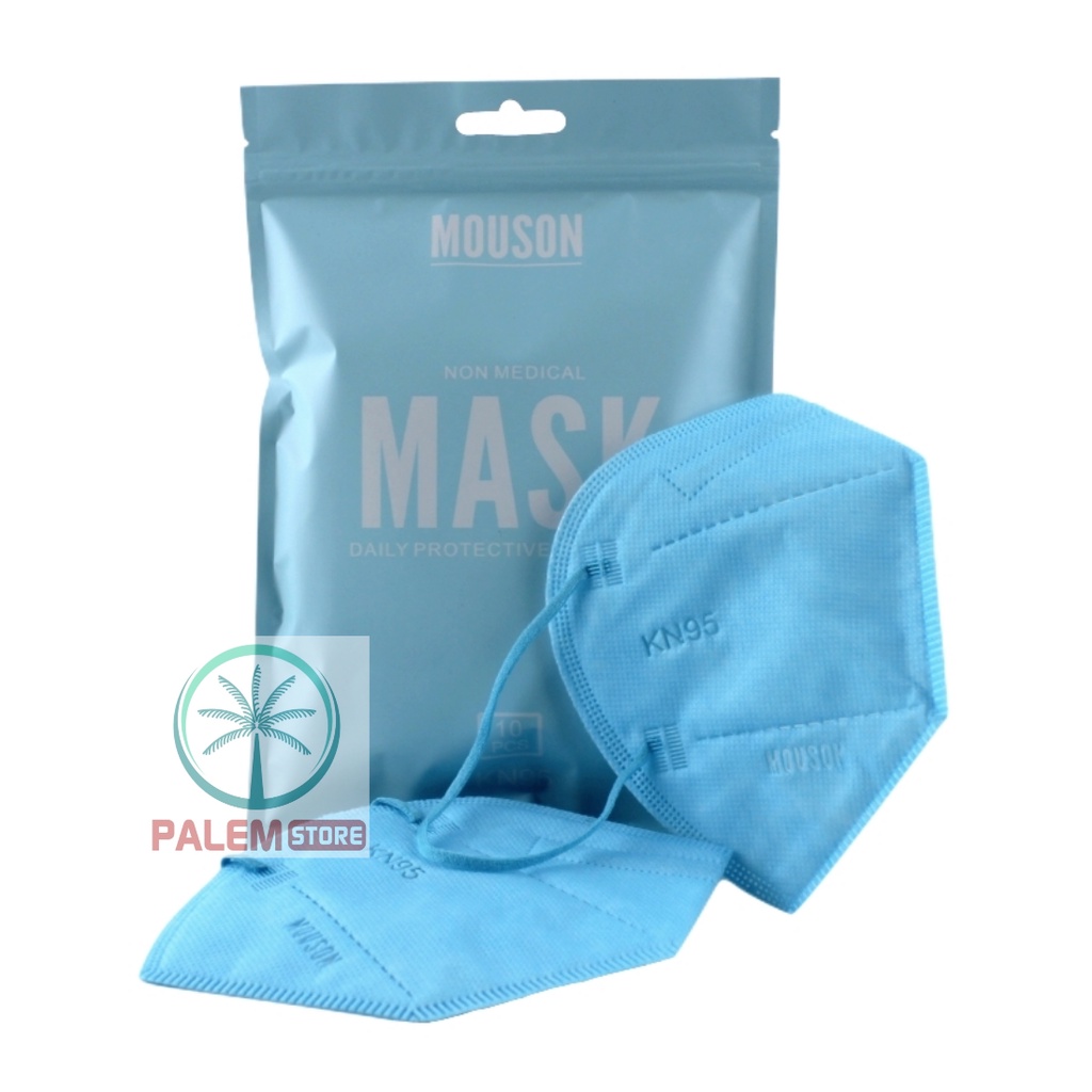 MASKER KN95 MURAH MOUSON - PER 1 BOX 10 PC