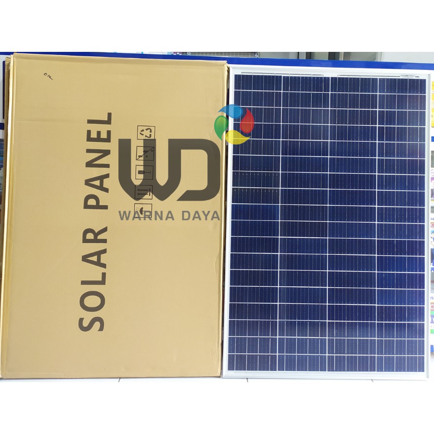 PANEL SURYA SOLAR PANEL SOLAR CELL SUN ASIA 100WP POLY | Shopee Indonesia