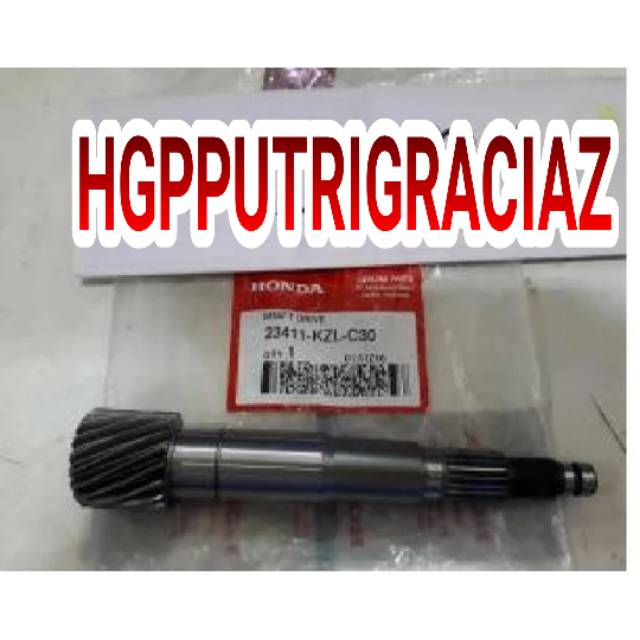 Shaft Drive As Pully Beat Fi scoopy fi spacy fi vario 110 Fi Beat 23411KZLC30 Ujung Ada Oring