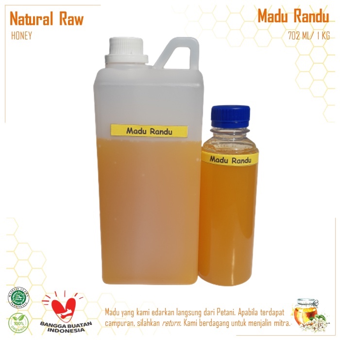 

Madu Asli 100% Nektar Bunga Randu Madu Imunitas Corona Madu Hutan Murni Manis Madu Kesehatan