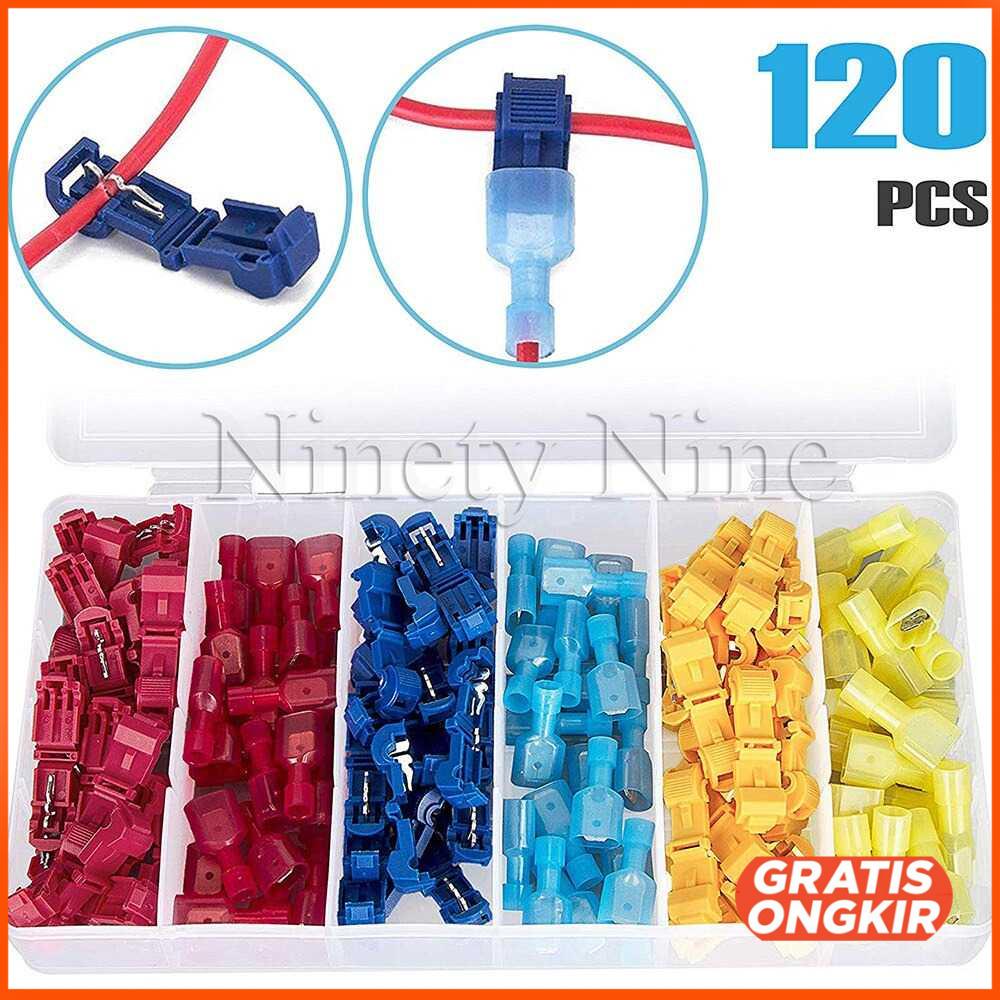 Wire Connector Quick Self-Stripping 120 PCS SC7