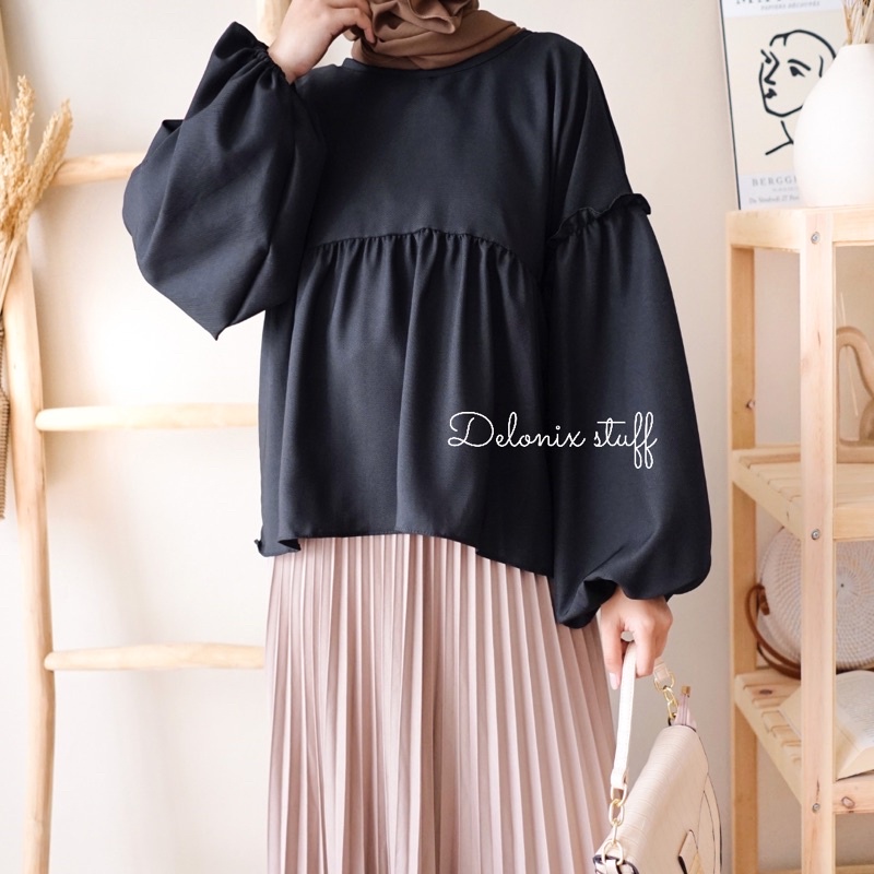 Rebecca crop blouse