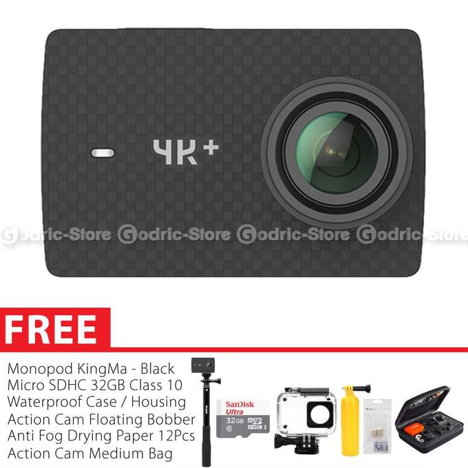 Xiaomi Yi 4K PLUS / Yi4K+ International Version Paket Hemat Camera 4K+