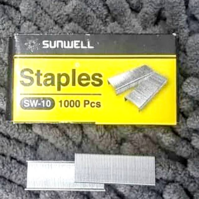 

ISI STAPLES STAPLER KECIL 10 ISI HEKTER KECIL REFILL STAPLES STAPLER HD 10 NO.10 KECIL