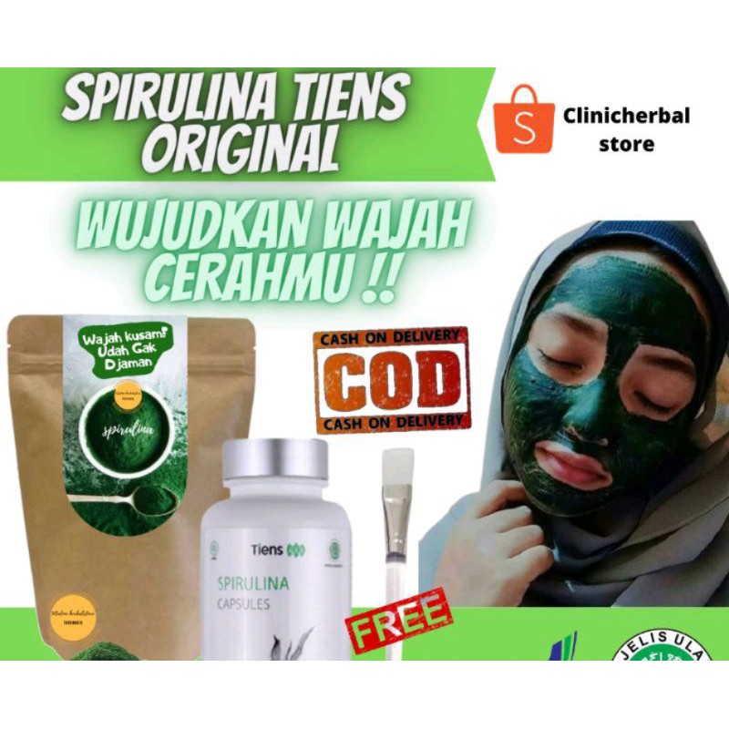 SPIRULINA ORIGINAL ASLI TIENS