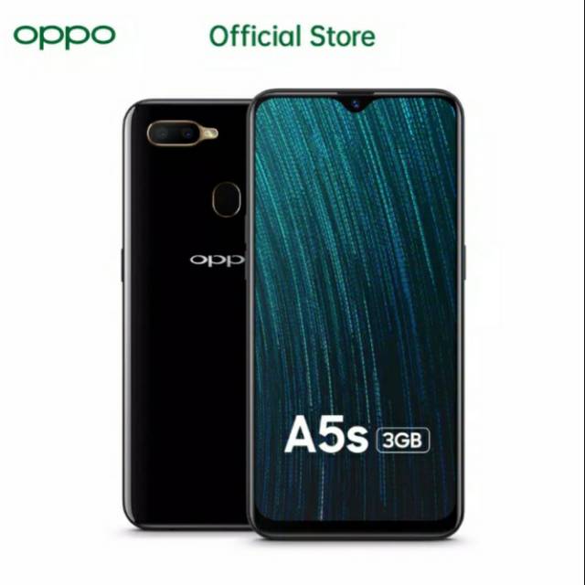 Handphone Oppo A5s Black
